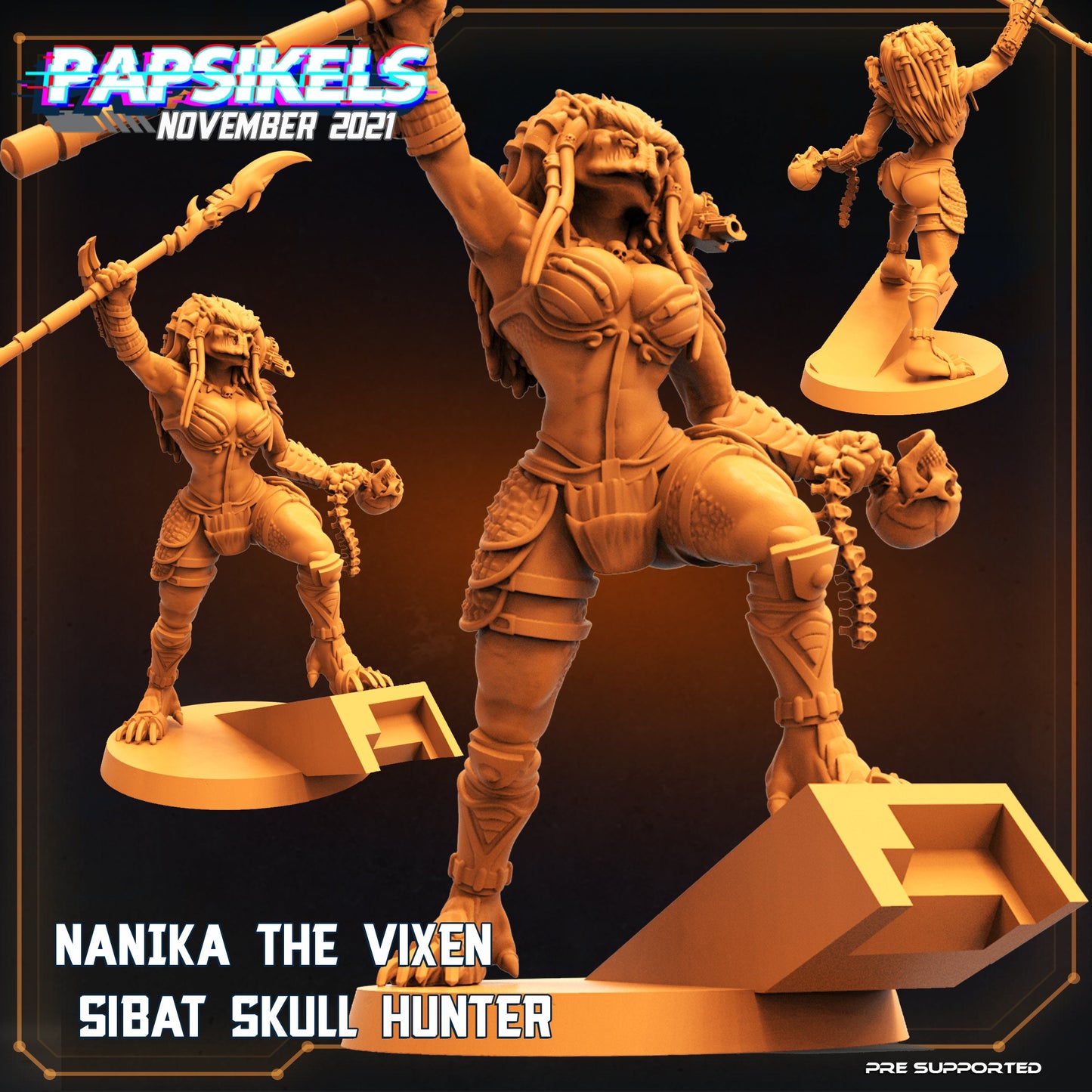 Nanika the Vixen Sibat Skull Hunter