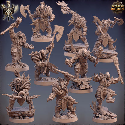 Orcs - The Powerbrokers of the Void - 9 Piece Compete Set