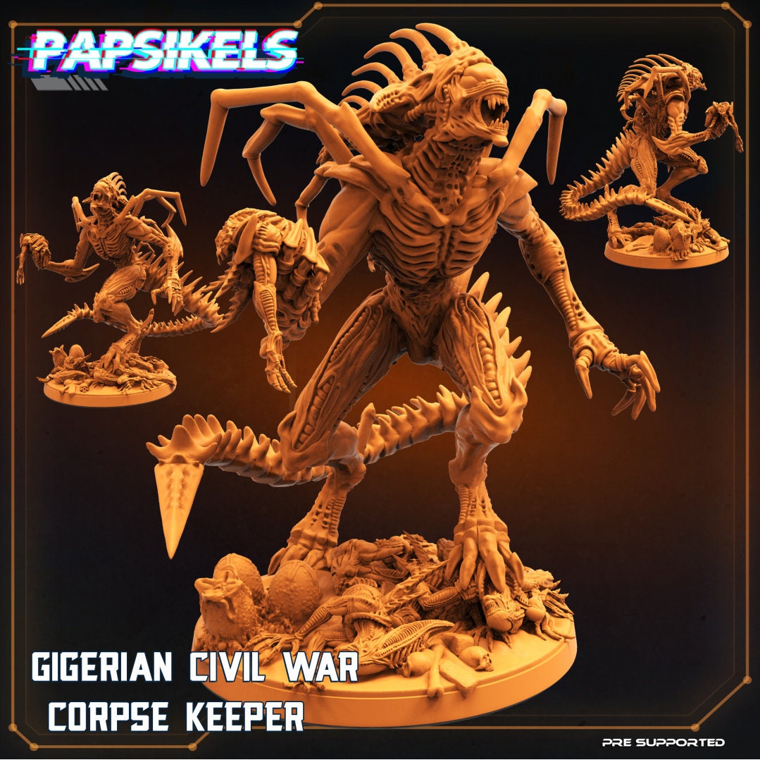 Gigerian Civil War Corpse Keeper