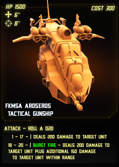 FKMSA Aroseros Tactical Gunship