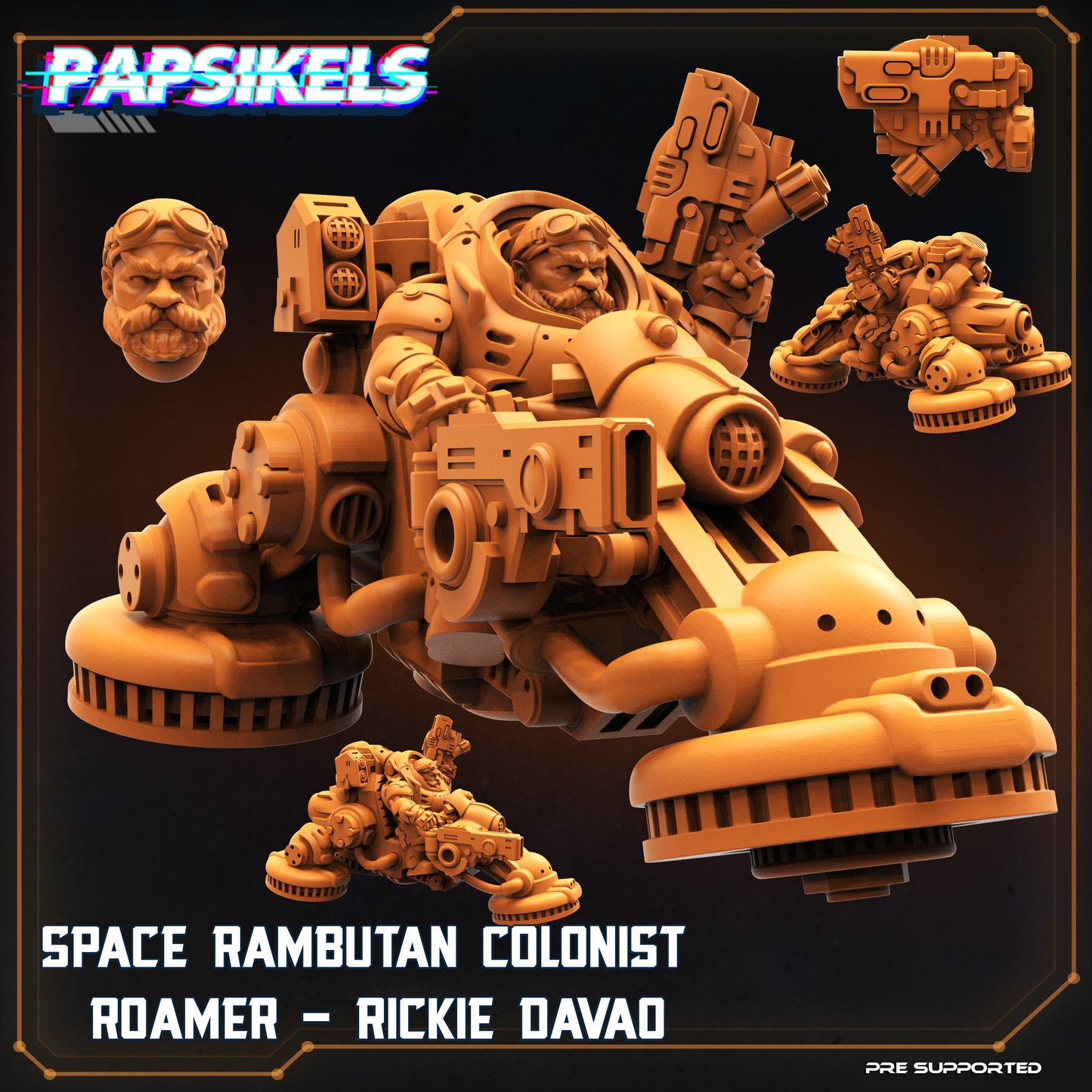 Space Rambutan Colonist Roamer -  Rickie Davao