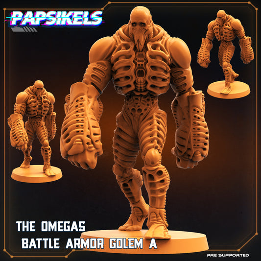 Omega Battle Armor Golem A