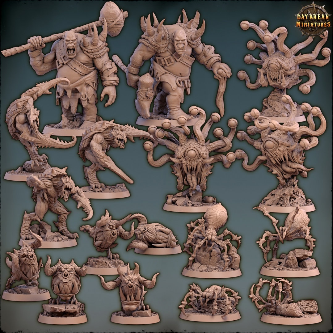 Creature Pack - 17 Piece Compete Set