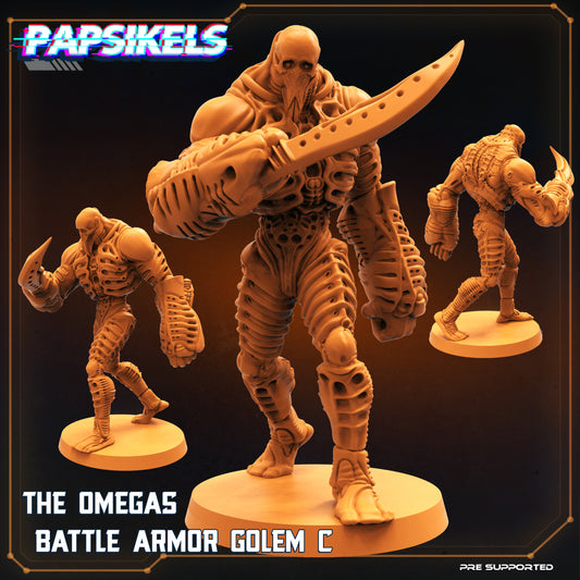 Omega Battle Armor Golem C