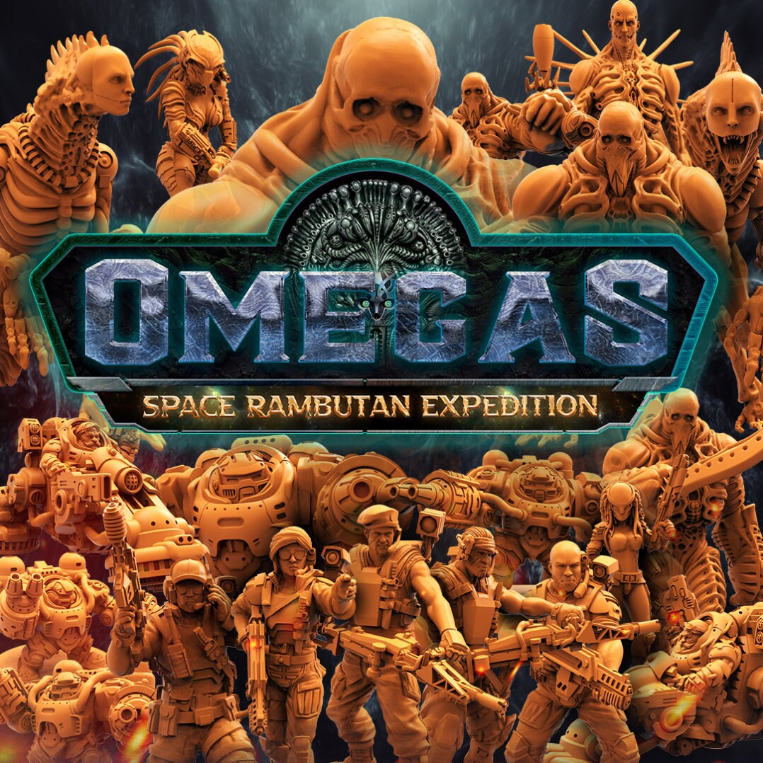 Omegas Space Rambutan Expedition - 17 Piece Complete Set