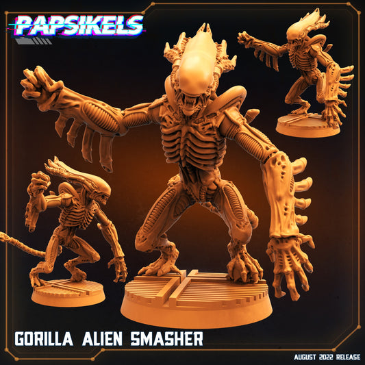 Gorilla Alien Smasher