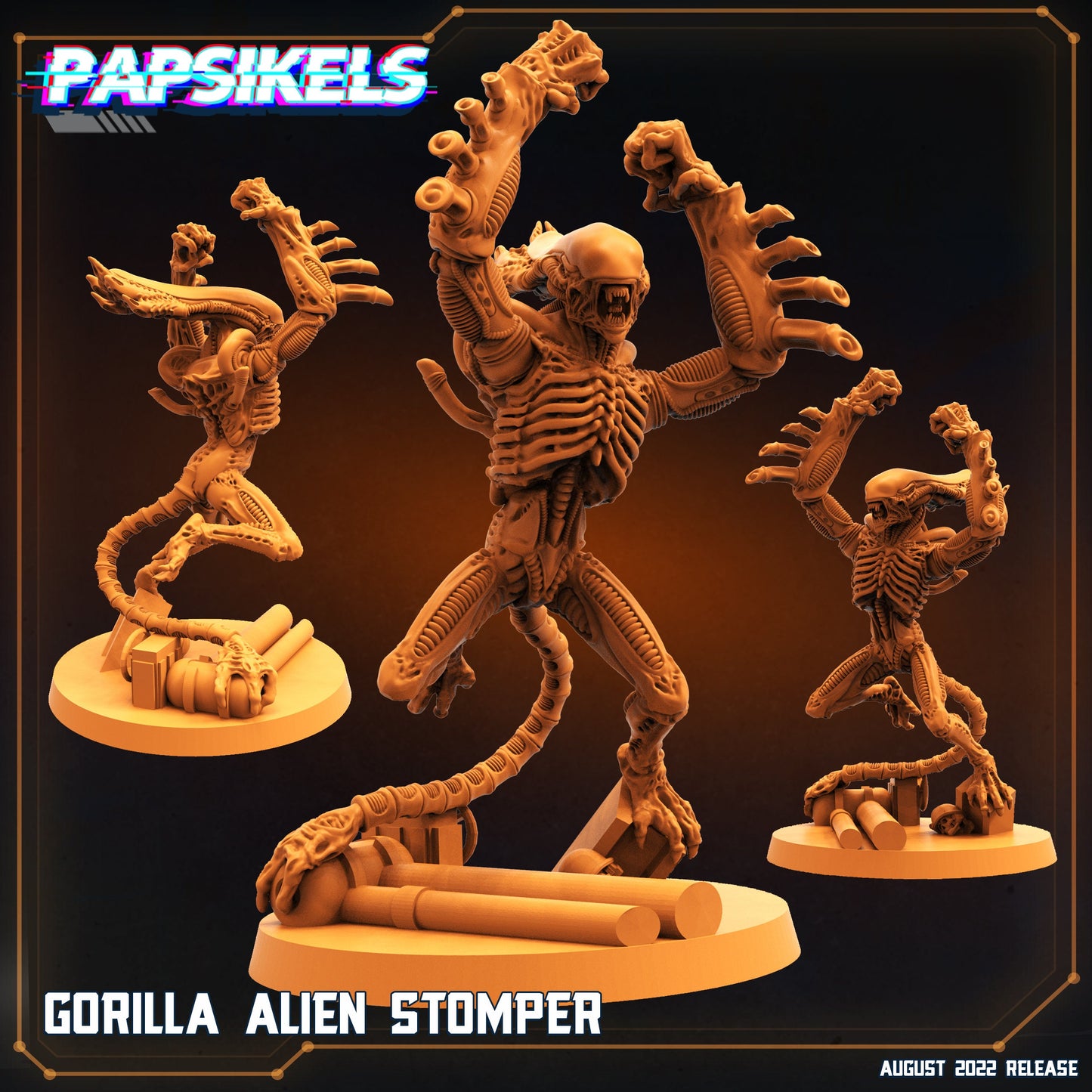 Gorilla Alien Stomper