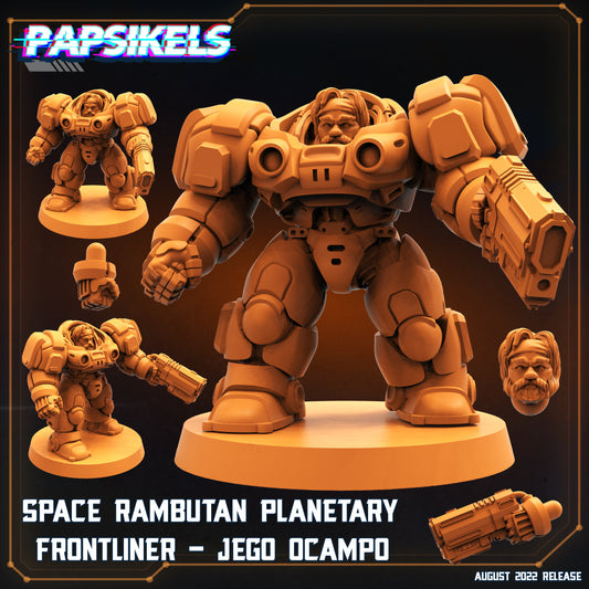 Space Rambutan Planetary Frontliner - Jego Ocampo