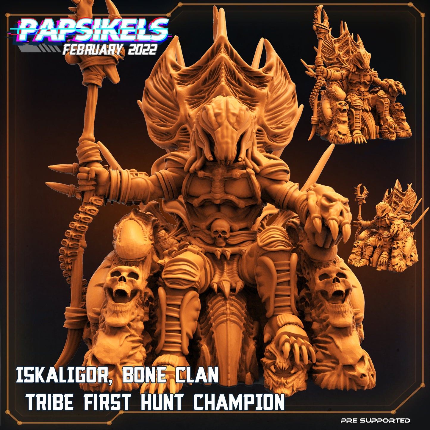 Skull Hunters - Iskaligor, Bone Clan - Tribe First Hunt Champion