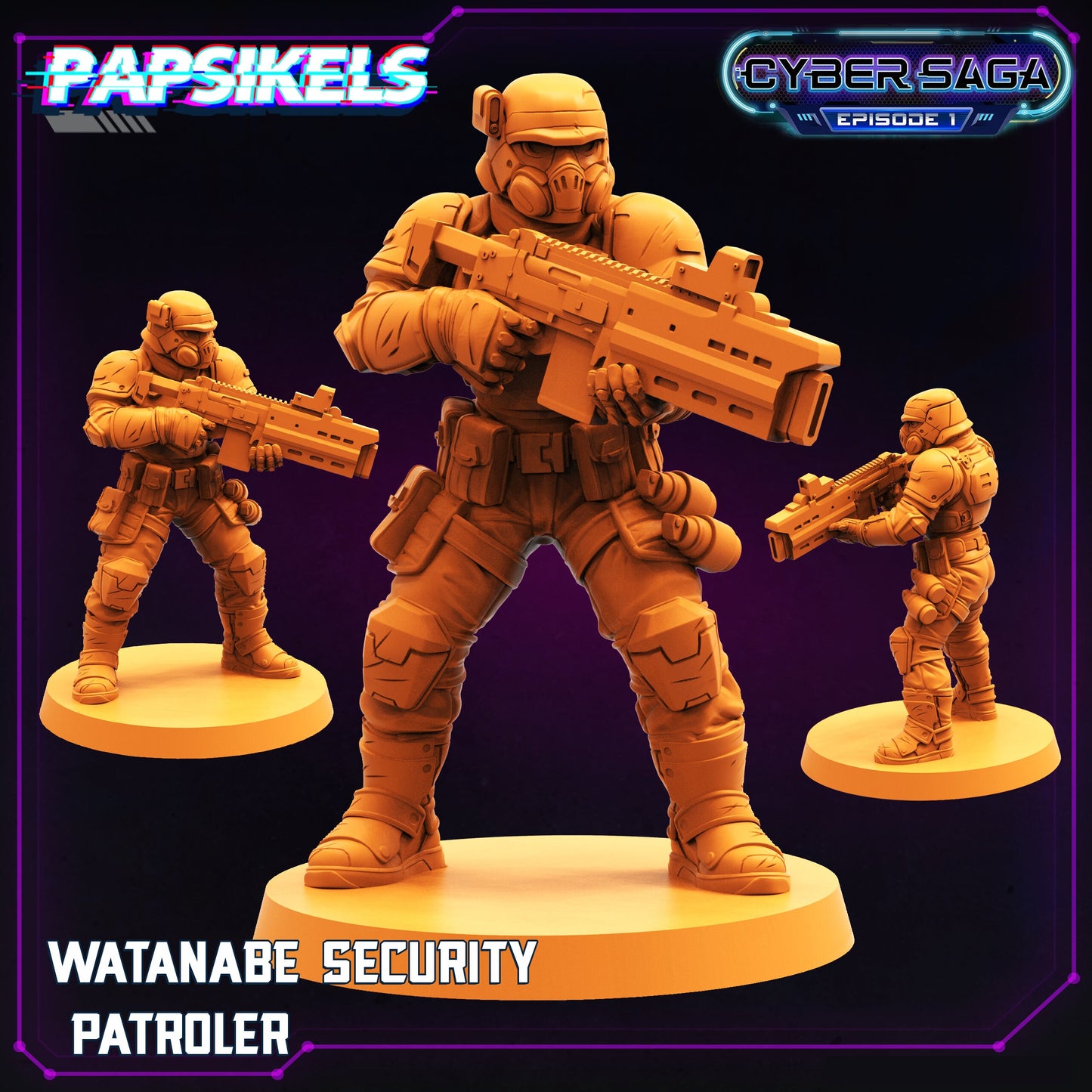 Cyber-Saga - Watanabe Security Patroler