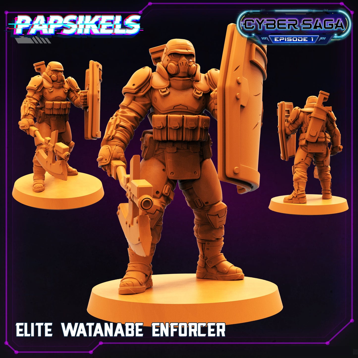 Cyber-Saga - Elite Watanabe Enforcer