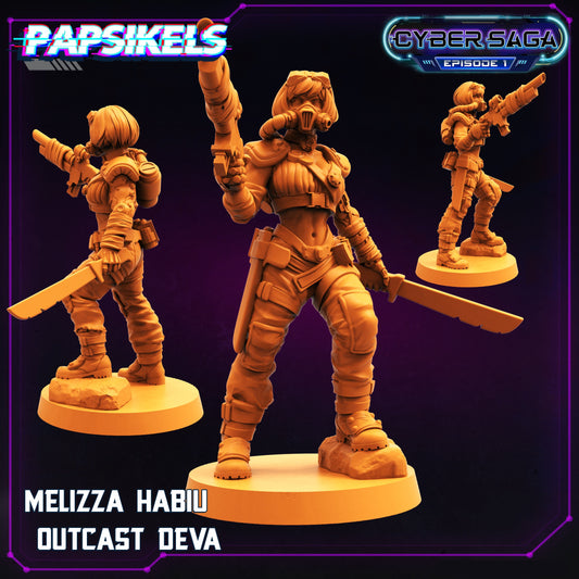 Cyber-Saga - Melizza Habiu Outcast Deva