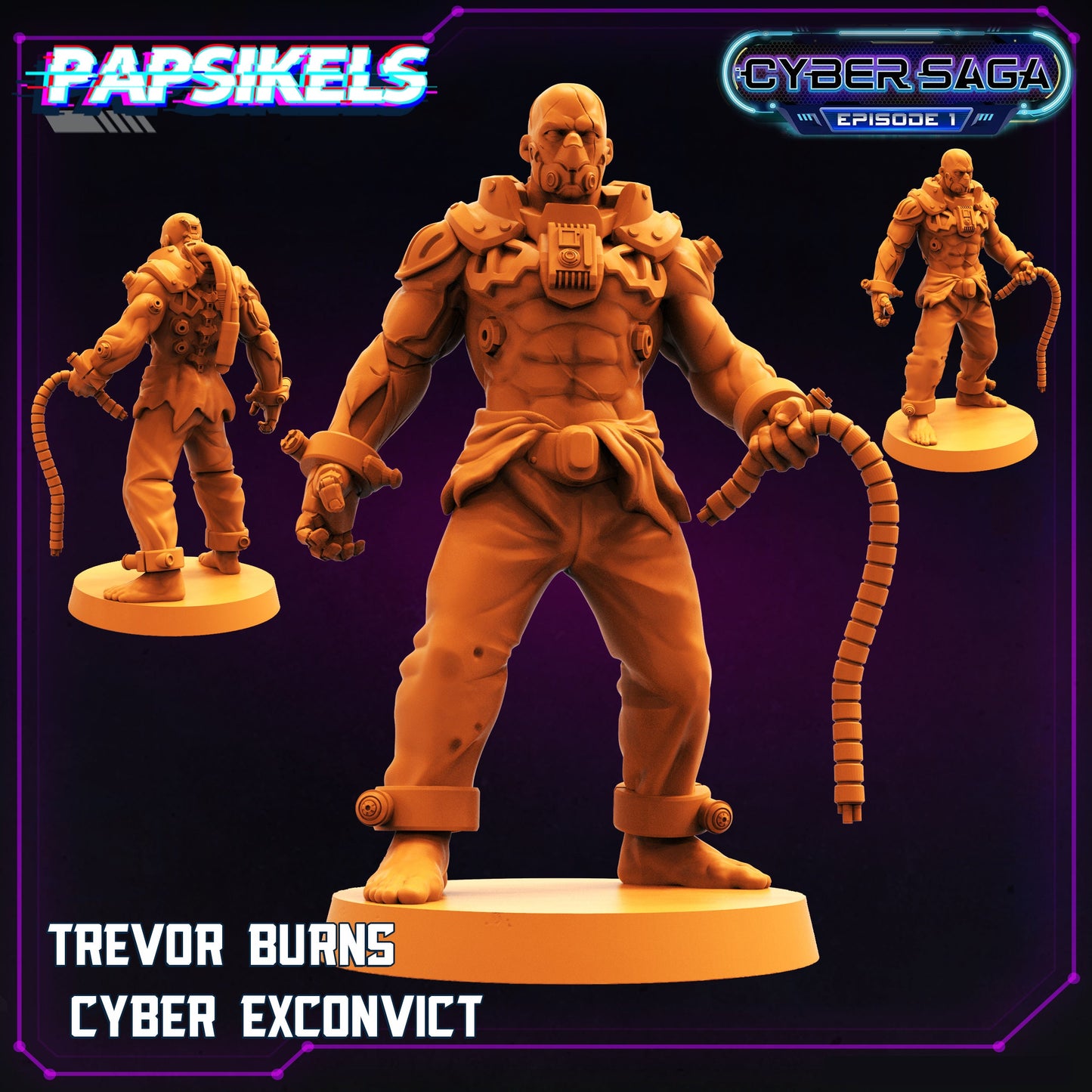 Cyber-Saga - Trevor Burns Cyber Ex-Convict