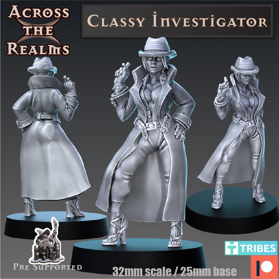 NPC - Eldritch's Horror - Classy Investigator