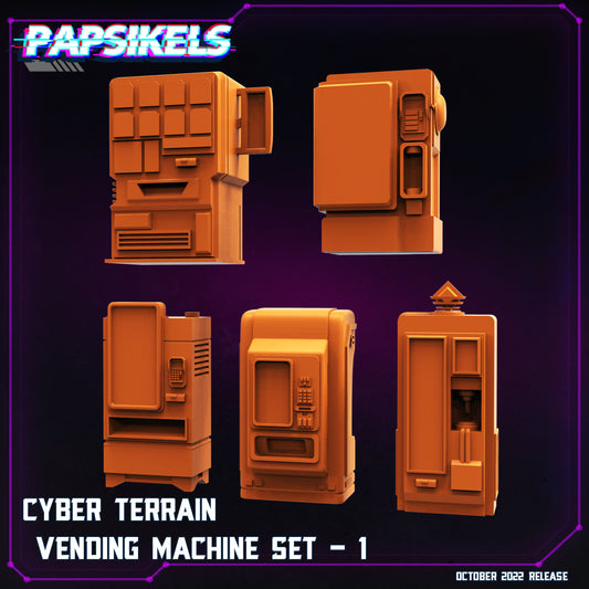 Cyber Terrain - Vending Machine - Set of 5