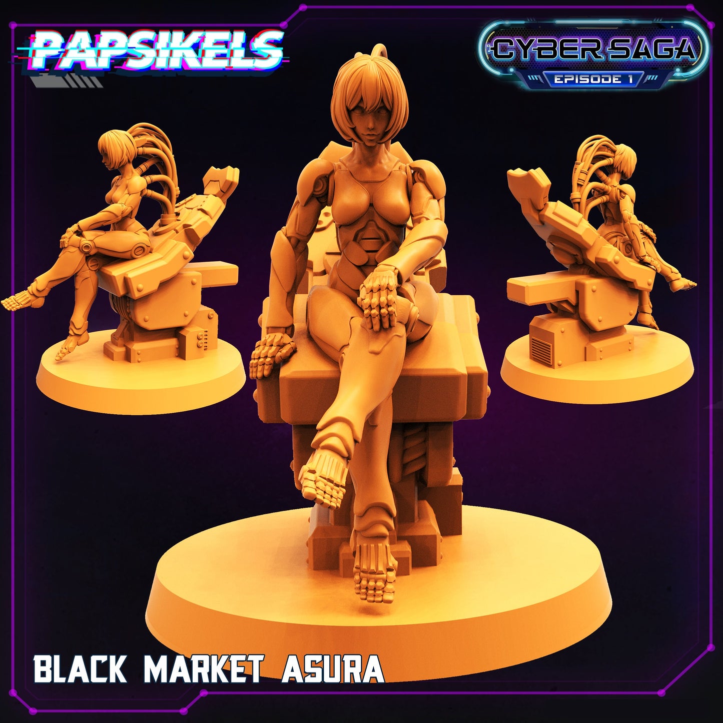 Cyber-Saga - Black Market Asura