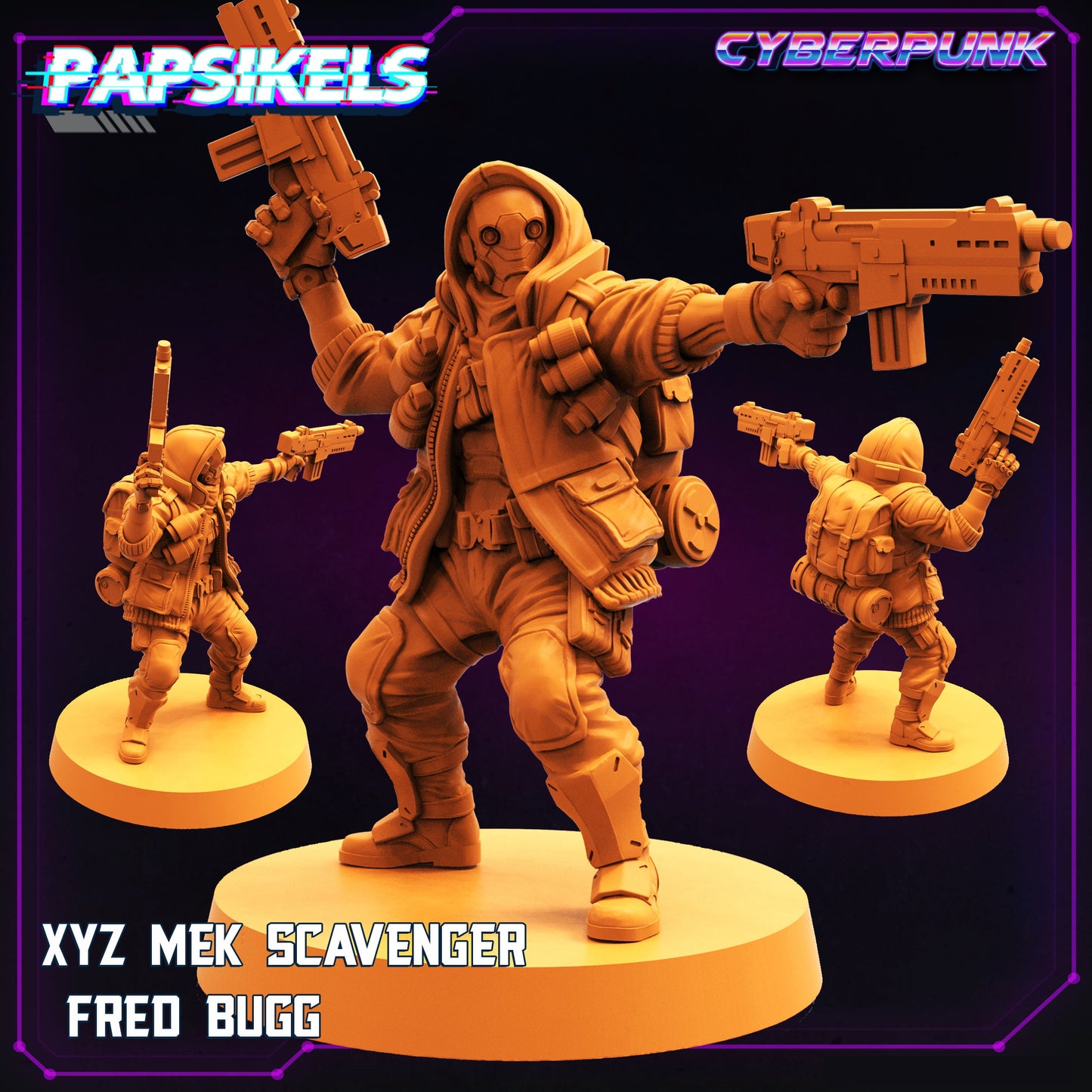 Cyber-Saga - XYZ Mek Scavenger Fred Bugg