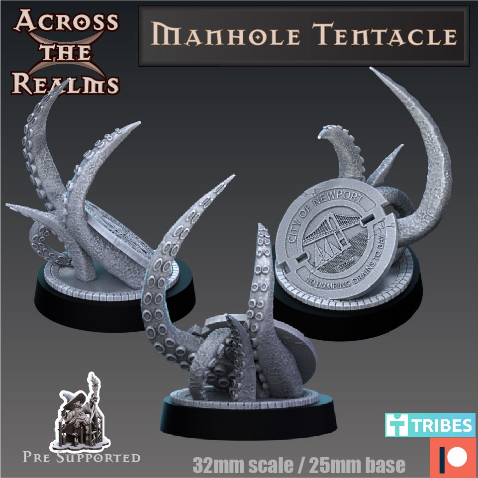 NPC - Eldritch's Horror - Manhole Tentacles