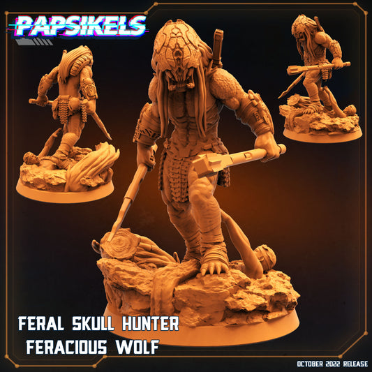 Feral Skull Hunter Feracious Wolf