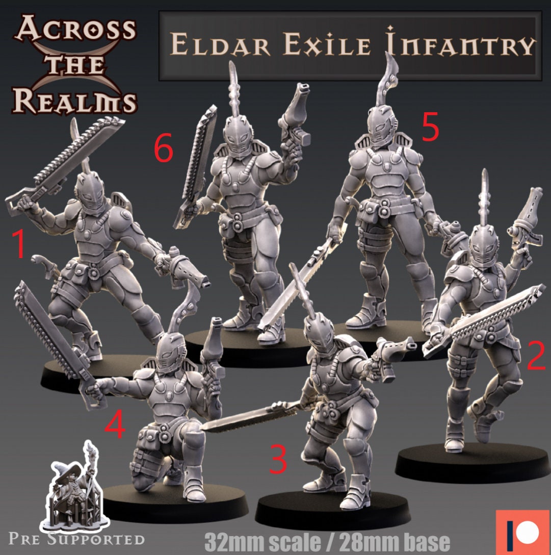 Eldar Exile Melee Infantry