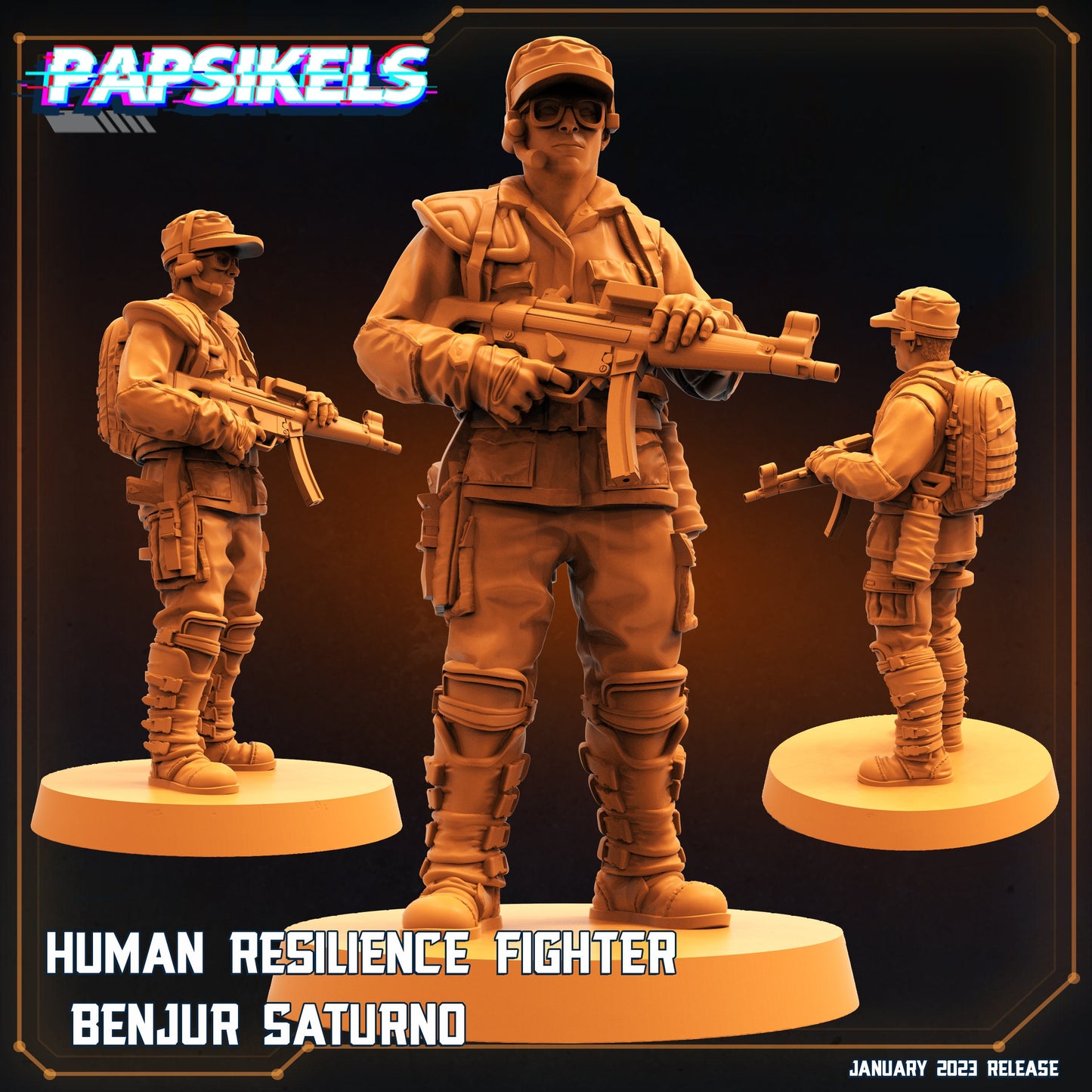 Human Resilience Fighter - Benjur Saturno