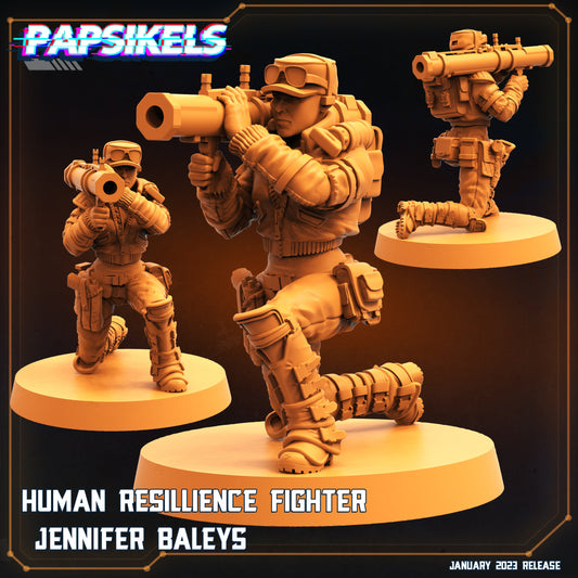 Human Resilience Fighter - Jennifer Baleys