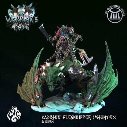 Badrokk Fleshripper (Mounted)