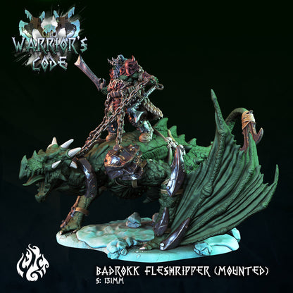 Badrokk Fleshripper (Mounted)