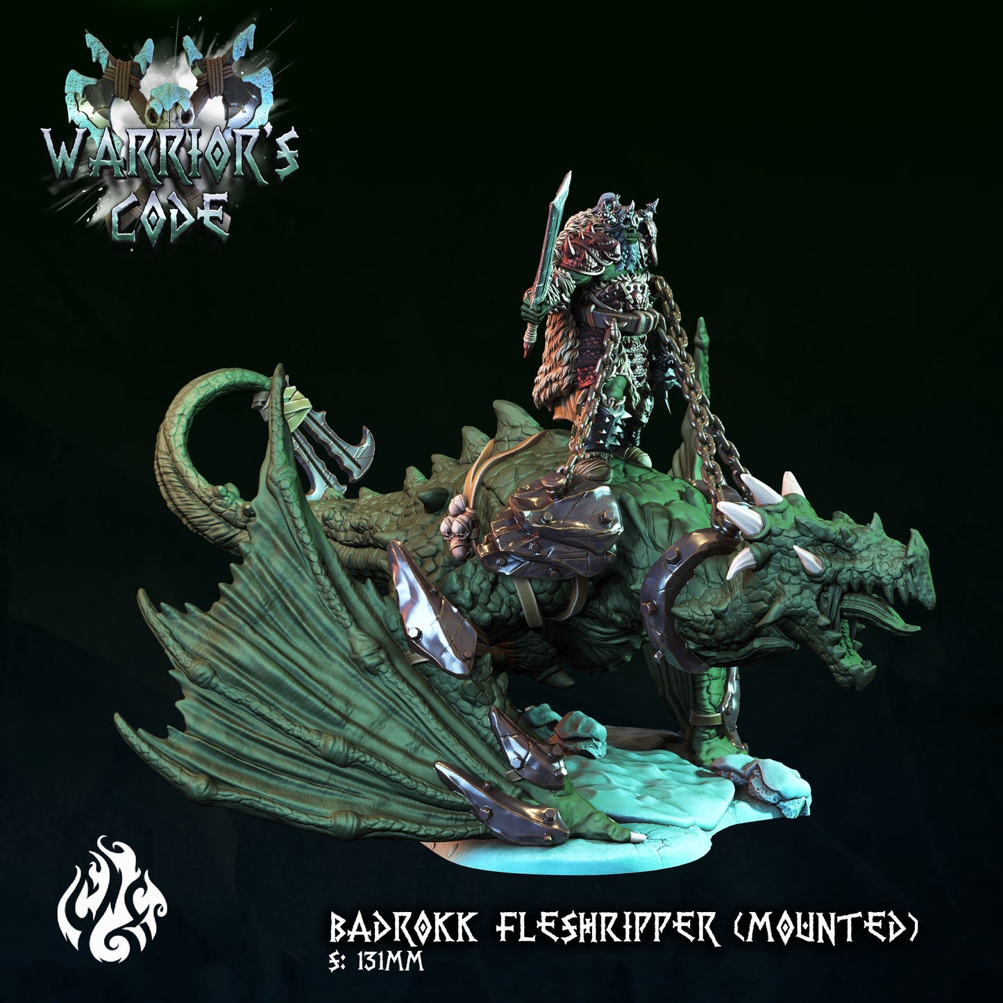 Badrokk Fleshripper (Mounted)