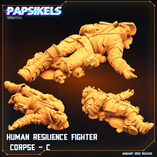 Human Resilience Fighter Corpse - C