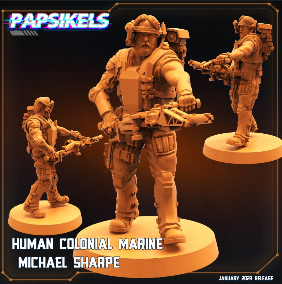 Human Colonial Marine - Michael Sharpe