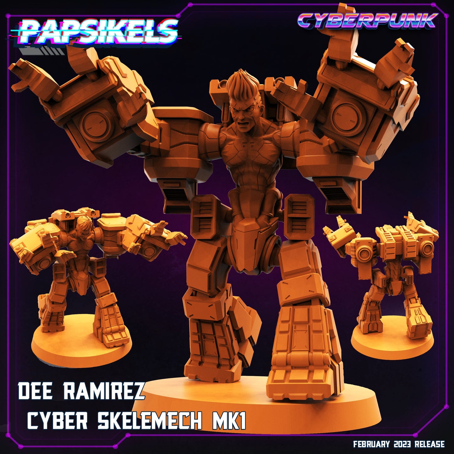 Dee Ramirez Cyber Skelemech MK1