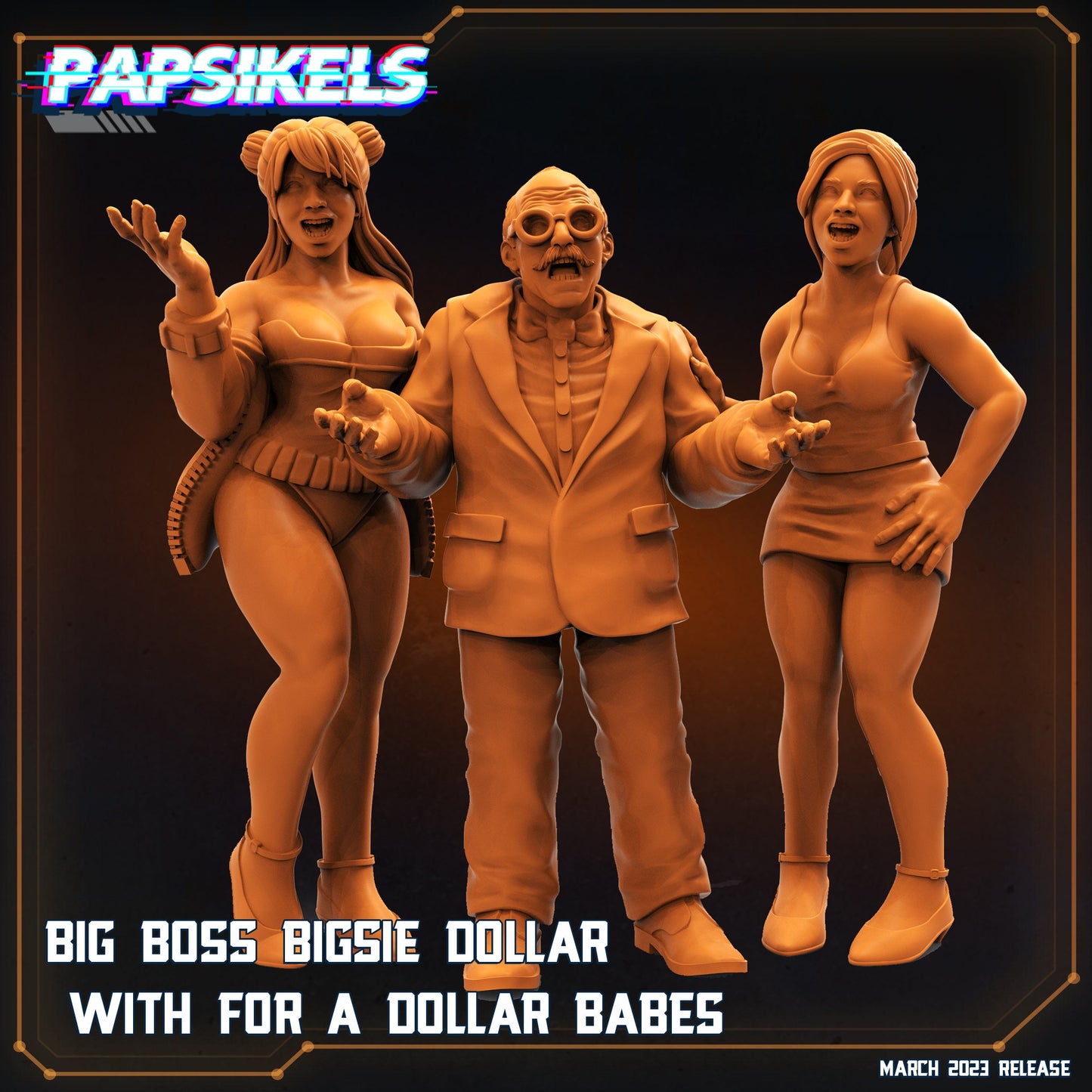 Big Boss Bigsie Dollar with Dollar Babes