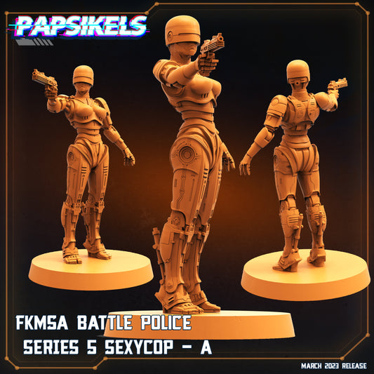 FKMSA Battle Police Series 5 Sexycop - A