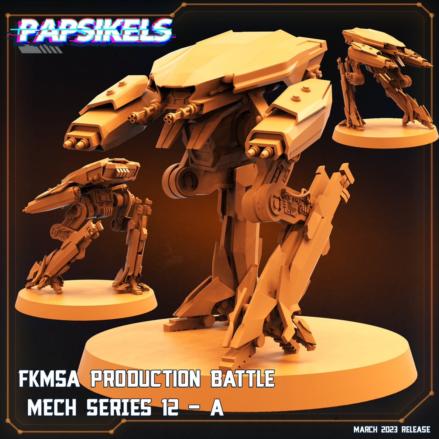 FKMSA Production Battle Mech Series 12 - A