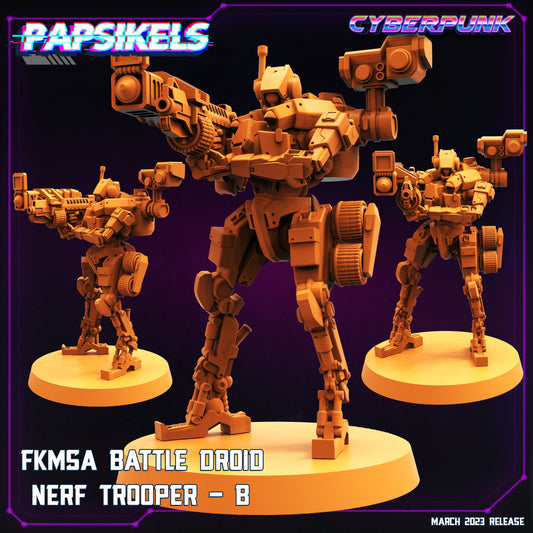 FKMSA Battle Droid Nerf Trooper - B