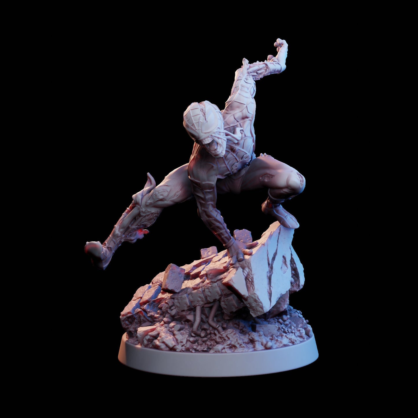 Spider Zombie | DnD Miniatures | Tabletop Gaming | Sci-Fi | Cyberpunk | 28mm | Walking Dead | Wasteland | Zombicide