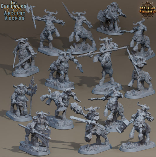 Centaurs of the Ancient Archos 12 Piece Complete Set