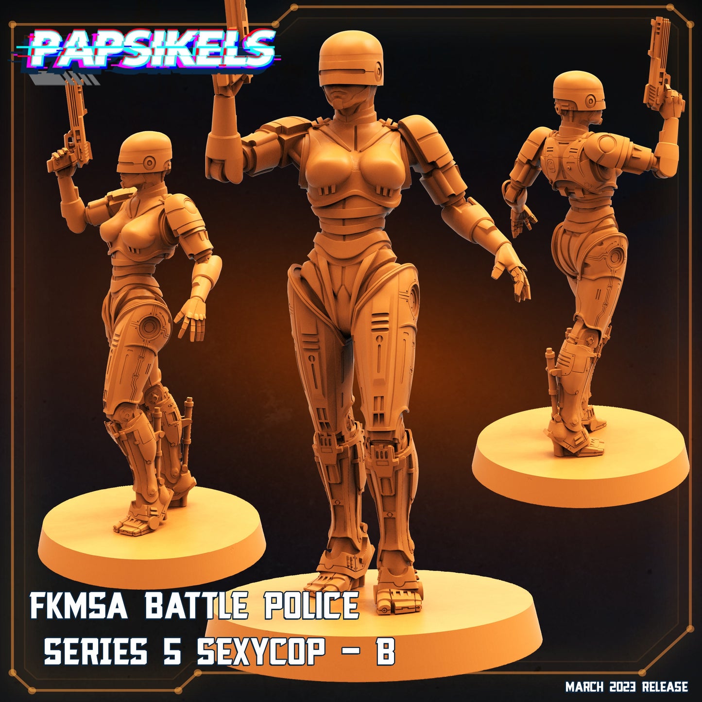 FKMSA Battle Police Series 5 Sexycop - B