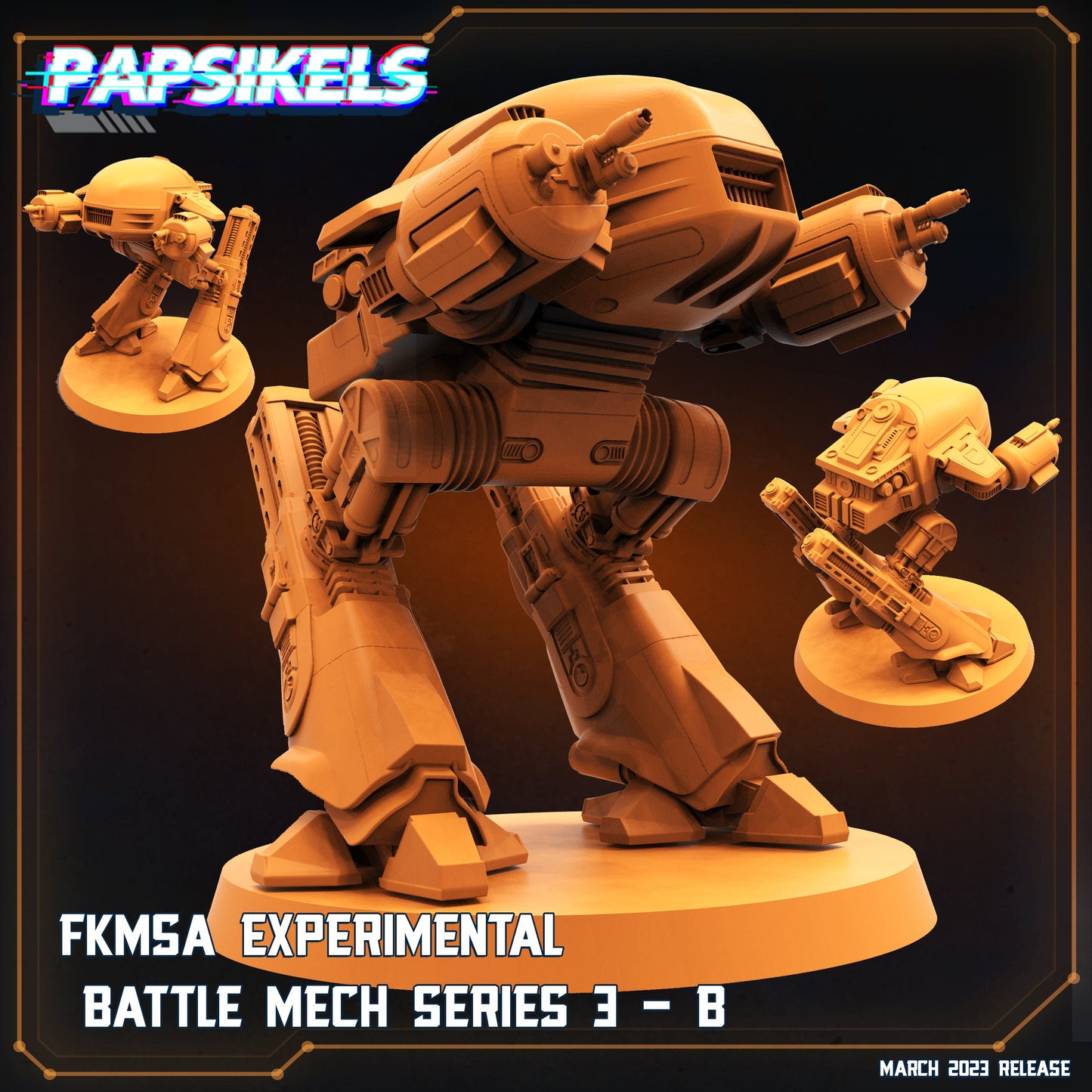 FKMSA Experimental Battle Mech Series 3 - B