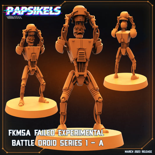 FKMSA Failed Experimental Battle Droid Series 1 - A