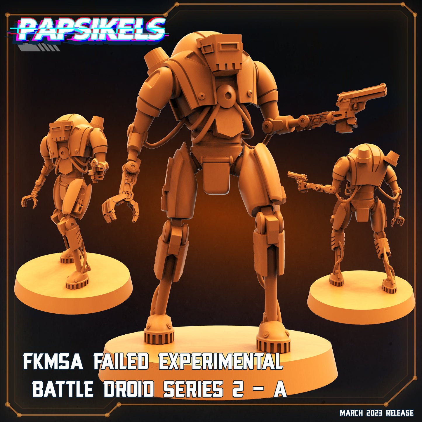 FKMSA Failed Experimental Battle Droid Series 2 - A