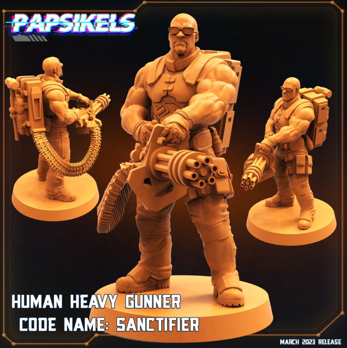 Human Heavy Gunner Code Name: Sanctifier