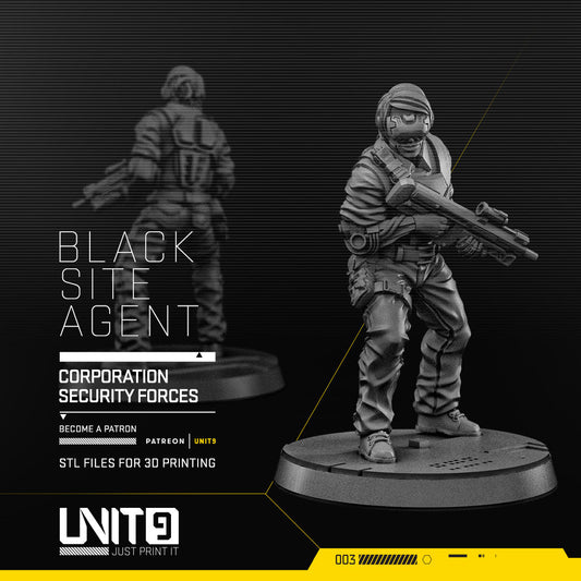 Corp Security Forces - Black Site Agent - 03