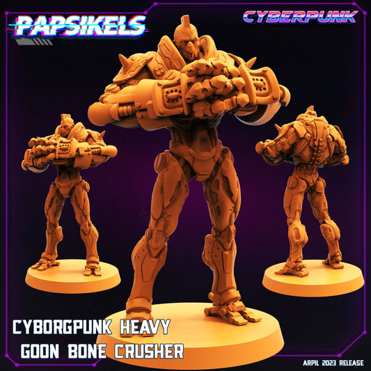 Cyborg-Punk Heavy Goon Bone Crusher