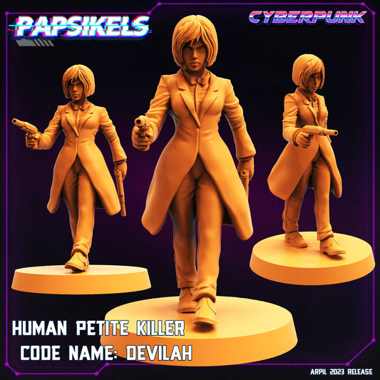 Human Petite Killer Code Name: Devilah