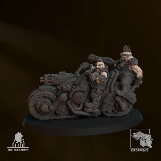 Bad Azz Dwarves of the Galaxy - Biker - A