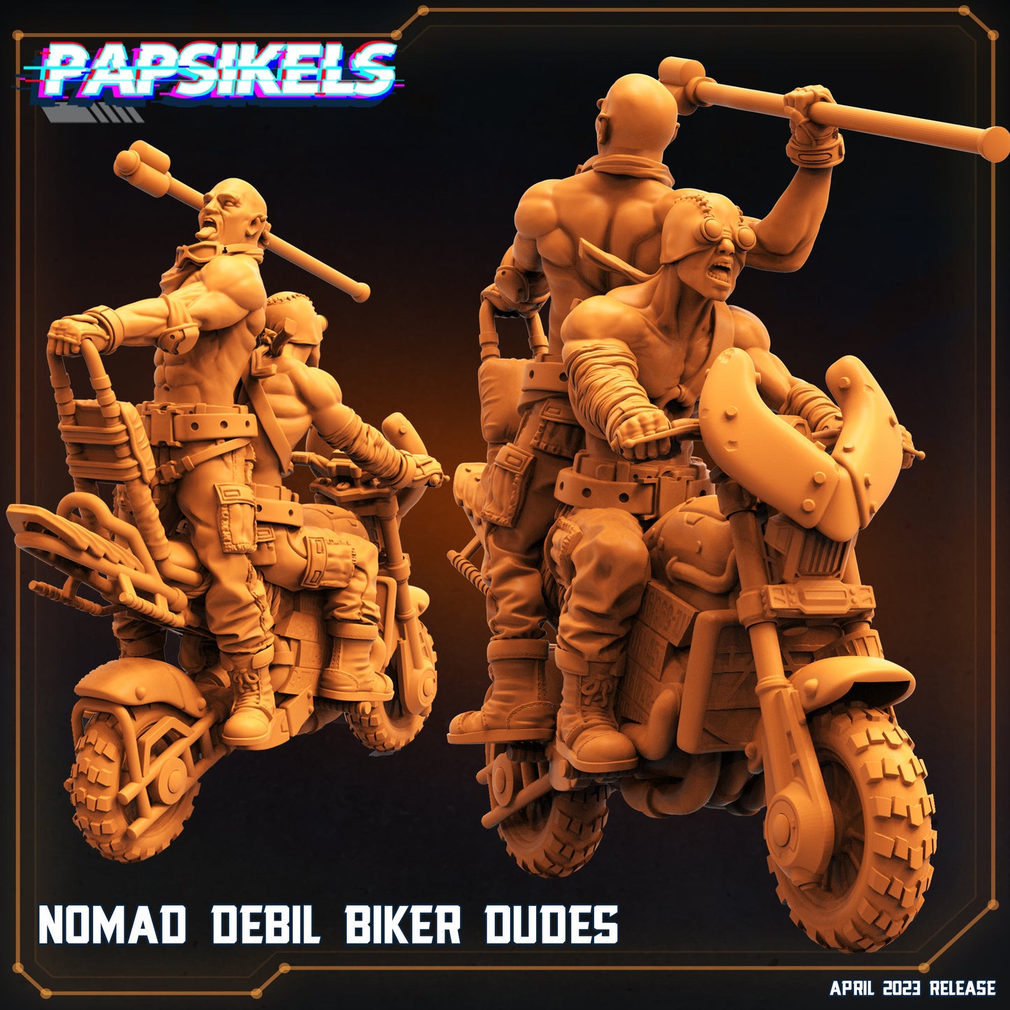 Nomad Devil Biker Dudes