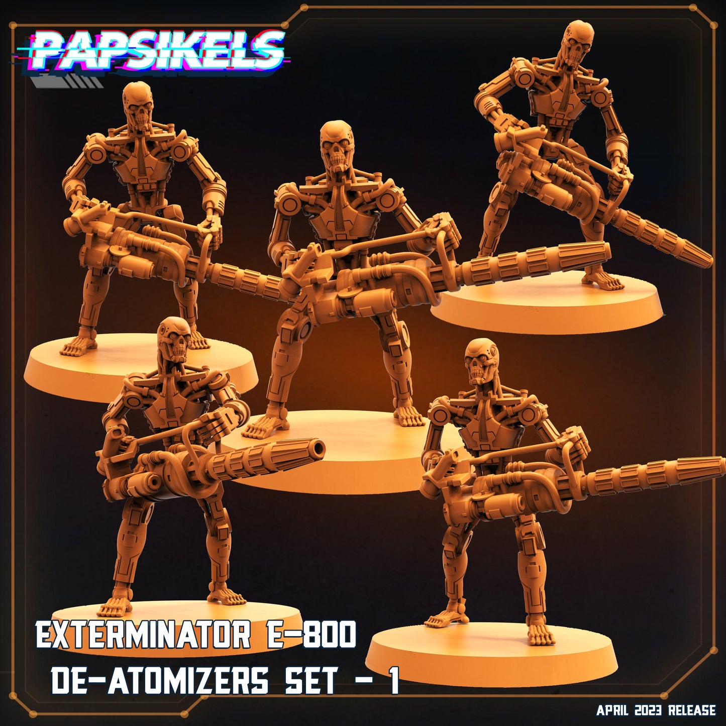 Exterminator E-800 De-Atomizers Set 1 - Set of 5