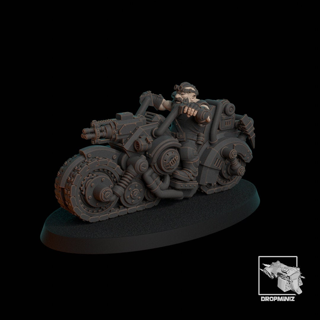 Bad Azz Dwarves of the Galaxy - Biker - C